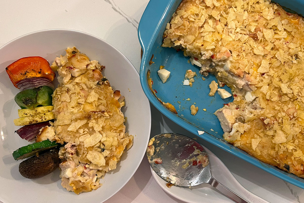 Overnight Chicken Casserole - Grandma Jackie's Recipes