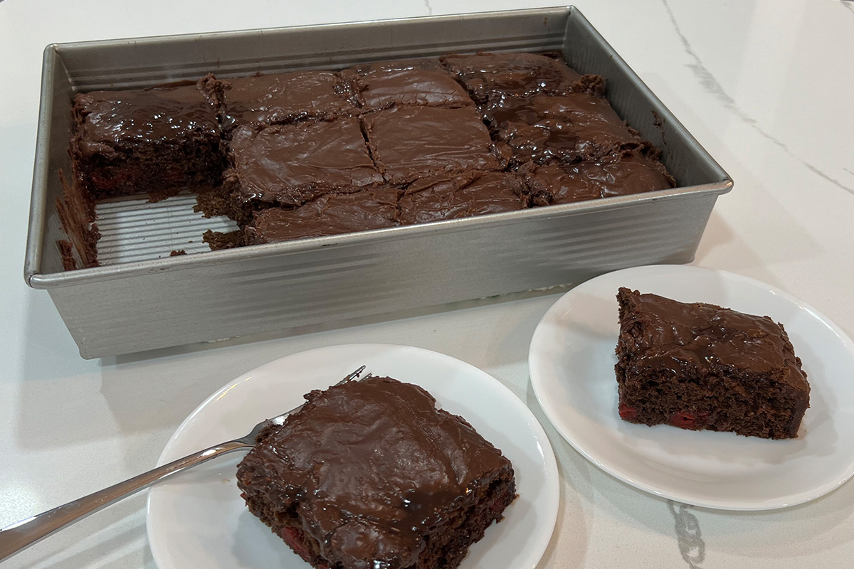 Chocolate Cherry Bars - Grandma Jackie's Recipes