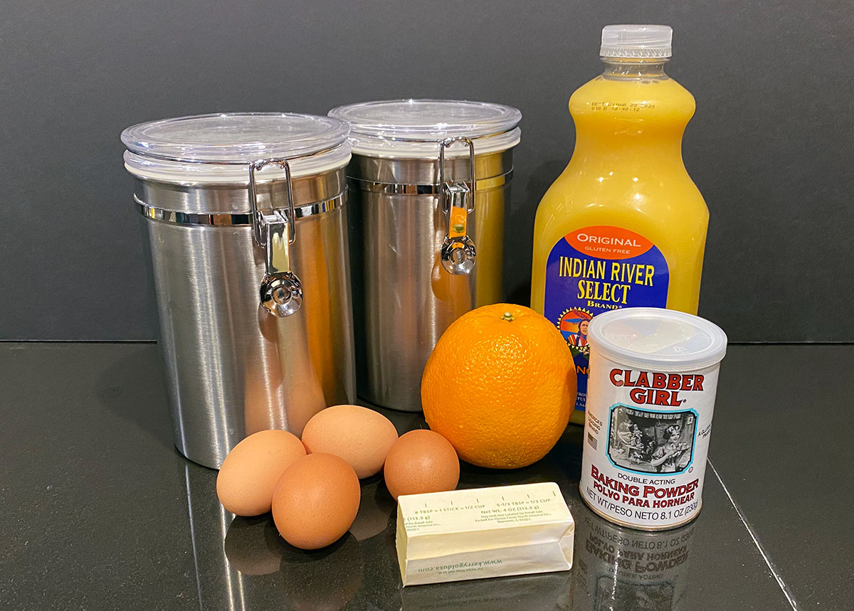 Orange Cake Ingredients