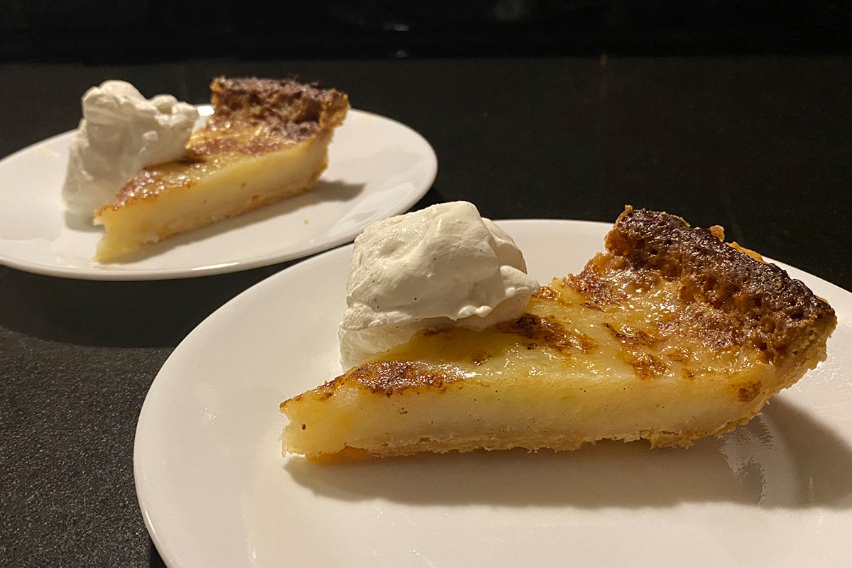 Old Faithful Sugar Cream Pie - Grandma Jackie's Recipes